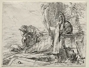 Heritage Images Italy Drucke: Various Caprices: The Philosopher Holding a Book