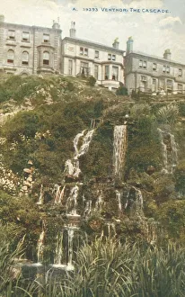 Ventnor : Die Wasserfälle , 1916 . Ersteller : unbekannt