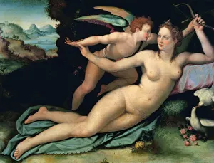 Venus And Cupid Art Drucke: Venus and Amor