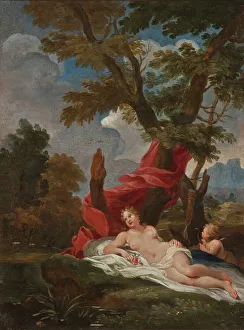 Mythological Painting Drucke: Venus. Creator: Unknown