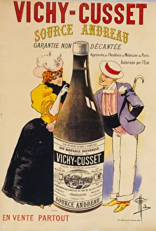 Wiener Secession Movement Drucke: Vichy-Cusset - Source Andreau, c. 1895. Creator: Guillaume, Albert (1873-1942)