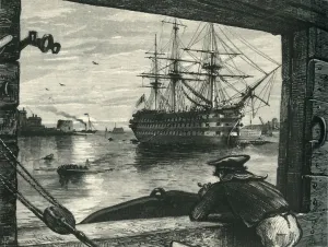 Cassell Petter Galpin Engravings Drucke: The Victory, c1870