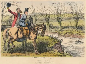 British Geography Feature Drucke: The View, 1865. Artists: John Leech, Hablot Knight Browne