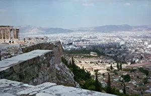 Acropolis View Drucke: View of the Athenian Agora from the Acropolis