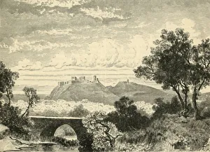 Edmund Ollier Artwork Drucke: View of Athens, 1890. Creator: Unknown