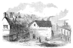 British Public Houses Drucke: View in Gateshead, 1854. Creator: Unknown
