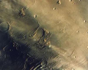 Mars Geological Features Drucke: View of Mars, August 1976