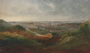 Blick auf Wilno aus dem Jahr 1848