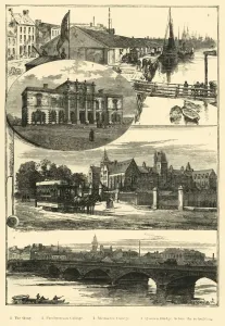 Ansichten in Belfast, 1898. Künstler: Unbekannt.