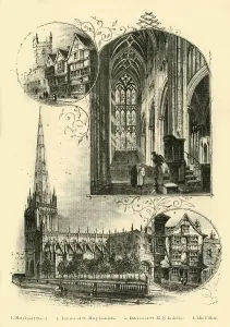 Ansichten in Bristol, 1898. Künstler: Unbekannt.