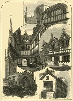 Our Own Country Book Illustrations Drucke: Views in Coventry, 1898. Creator: Unknown