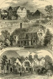 Old London City Views Drucke: Views in Tottenham, c1876. Creator: Unknown