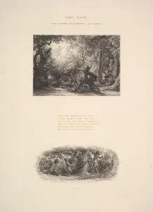 Drucke von Die Traube oder Plumpys Baccus, 1880 Samuel Palmer Drucke: Die Traube oder Plumpys Bacchus, 1880. Erfinder: Samuel Palmer
