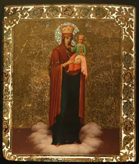 Virgin, genannt Reiche Luft, 1897. Künstler: Mokin, Alexander (aktive Ende des 19.Jh.)