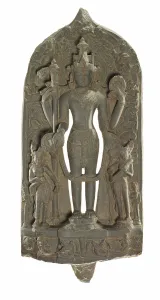 Indian Deity Statue Drucke: Vishnu, 1100s. Creator: Unknown