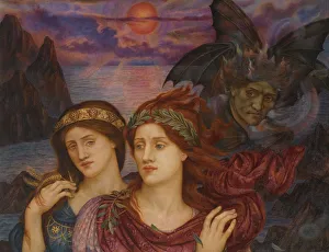 Pre Raphaelite Brotherhood Art Drucke: The Vision, 1914
