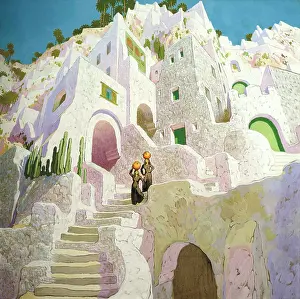 Visionen von Gran Canaria, 1928-1934. Künstler: Nestor, (Nestor Martin-Fernandez de la Torre) (1887-1938).