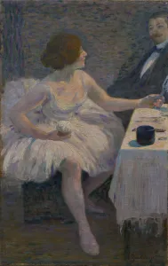 Impressionist Oil Paintings For Sale Drucke: A Visit in the Dressing Room