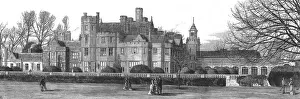 Besuch des Prinzen von Waldeck in Bournemouth; Canford Manor, Wohnsitz des Lords ... 1890. Erfinder: unbekannt