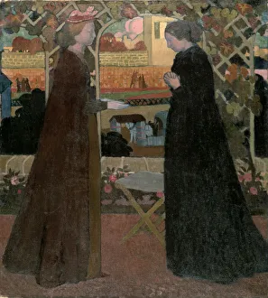 Fauvism Movement Drucke: The Visitation, 1894