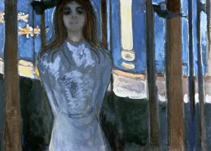 Drucke von Die Stimme, 1893 Edvard Munch Drucke: Die Stimme, 1893. Künstler: Edvard Munch