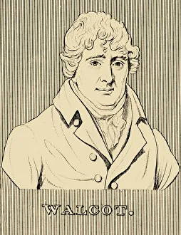 Biographical Illustrations Book Drucke: Walcot, (1738-1819), 1830. Creator: Unknown