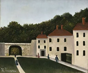 Spaziergänger im Park
