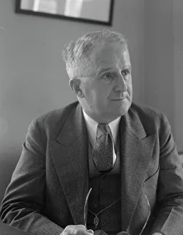 Dorothea Lange Photographer Drucke: Walter E. Packard, Acting Director