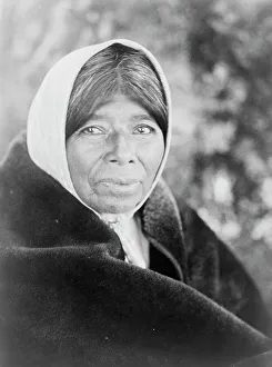 Eine Wappo-Mutter aus dem Jahr 1924 von Edward Sheriff Curtis