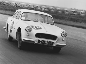 Northamptonshire Drucke: Warwick GT, S.Hill in Silverstone 1961 Ersteller unbekannt