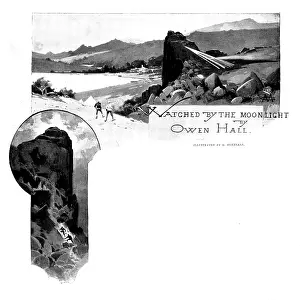 Illustrated London News Prints Drucke: Watched by the Moonlight, 1898. Creator: Unknown