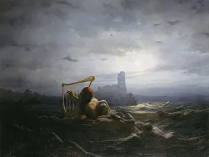 Norse Mythology Paintings Drucke: The Water-Sprite