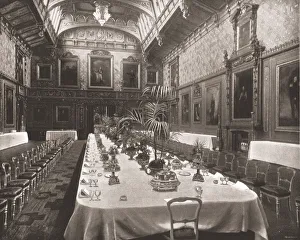 Die Wasserlochkammer im Windsor-Kastell in Berkshire, England 1894 Ersteller unbekannt
