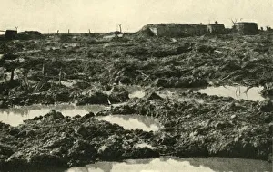 First World War Drucke: The Way to Passchendaele, First World War, 1917, (c1920). Creator: Unknown