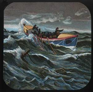Auf dem Weg zum Wrack, um 1900. Künstler: Unbekannt.