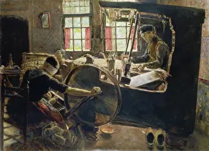 Drucke von Der Weber, 1882 Max Liebermann Drucke: Der Weber, 1882. Künstler: Max Liebermann