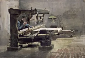 Musee Du Louvre Collection Online Drucke: Weaver, 1884