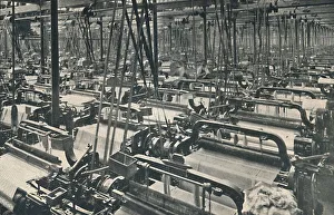 Ein Webstühle aus dem Jahr 1917