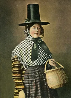 Ein walisisches Kleidungset, um 1900/04. Schöpfer unbekannt