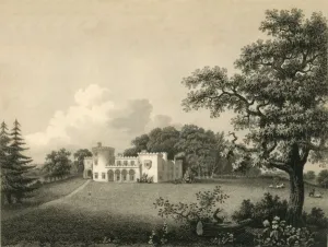 John Nash Architecture Drucke: West Grinstead Park, 1835. Creator: Unknown