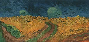 Ackerfeld mit Krähen, Juli 1890, (1947). Künstler: Vincent van Gogh