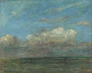 James Ensor Art Drucke: The White Cloud, 1884. Creator: James Ensor