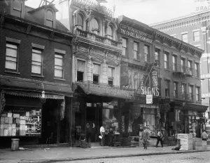 Black And White Historic Images Drucke: White House Hotel, between c1910 and c1915. Creator: Bain News Service