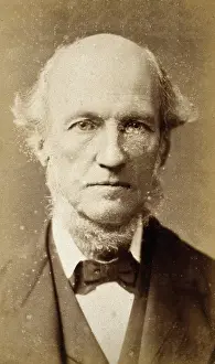 British Naturalist Images Drucke: William Benjamin Carpenter, c1870s. Creator: Barraud