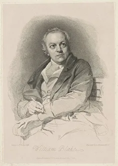 Wiliam Blaké, 1808 veröffentlicht im Jahr 1813. Ersteller: Thomas Phillips, Luigi Schiavonetti
