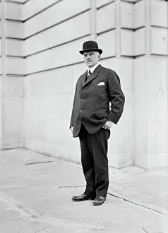 Wilhelm Grabowski Scharp in Frankreich als Amtsposten des Generalpostamtes von Amerika zu Deutschland eingestellt 1914 Erfinder: Harris und Ewing Wilhelm Grabowski Scharp in Frankreich als Amtsposten des Generalpostamts von Amerika zu Deutschland eingestellt 1914 Erfinder: Harris und Ewing