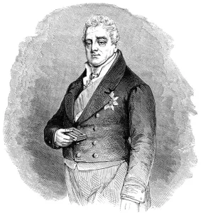 Monochrome Illustration Drucke: William IV, (1900)