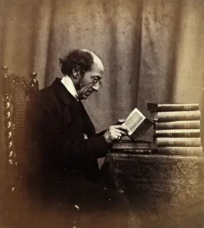 British Writer Portrait Drucke: William John Thoms. Creator: Unknown