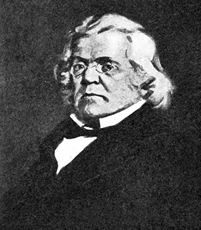William Makepeace Thackeray Portrait Drucke: William Makepeace Thackeray, (1923). Artist: Joseph Simpson