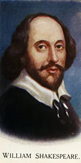 British Literature Heritage Drucke: William Shakespeare, 1927. Creator: Unknown